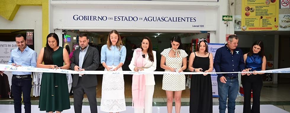 Aguascalientes: Tere Jiménez inaugura la tercera tienda ‘Hecho en Ags’