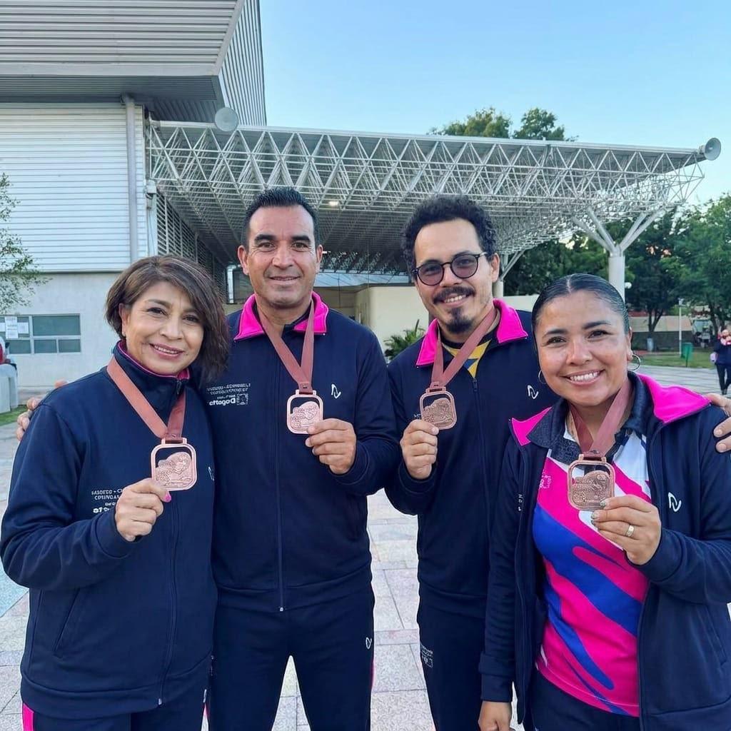 Atletas Máster de Aguascalientes hacen historia con 48 medallas en Campeonato Nacional