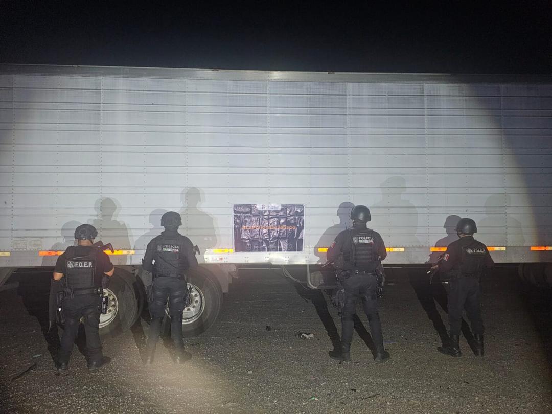 Unión de San Antonio: Policía de Jalisco recupera carga millonaria de chocolate