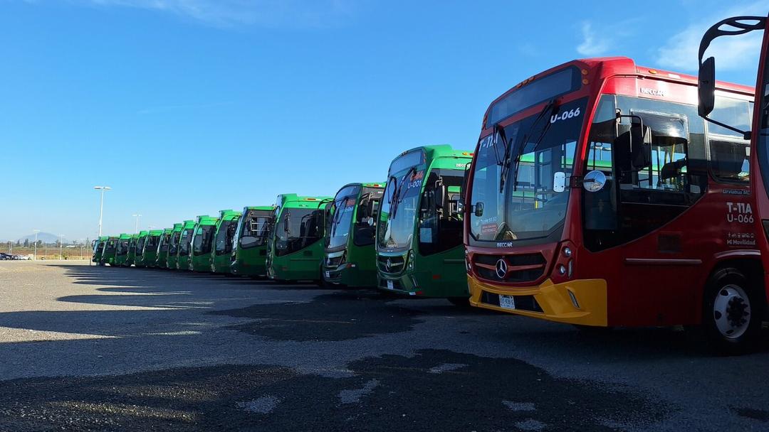 Transporte público: Más de 1,133 unidades ya son visibles en tiempo real