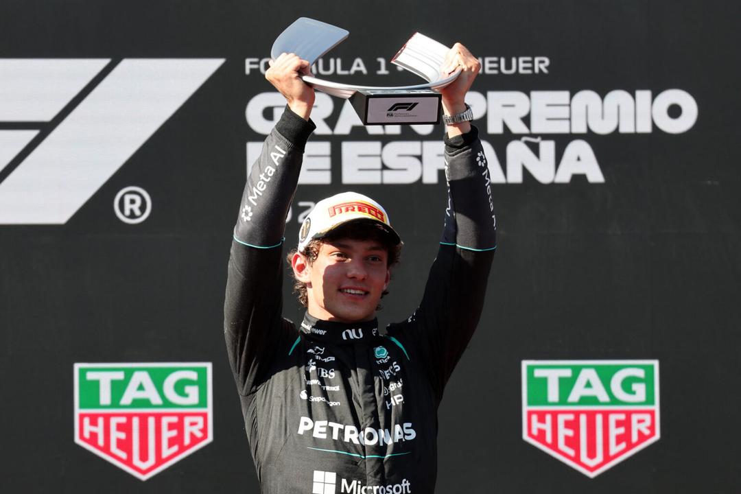 F1: Kimi Antonelli gana el Gran Premio de Madrid