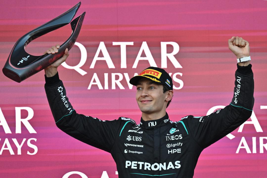 F1: George Russell se lleva el Gran Premio de Azerbaiyán