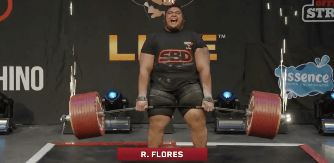 VIDEO: Raúl ‘Tayzon’ Flores rompe récord mundial de peso muerto