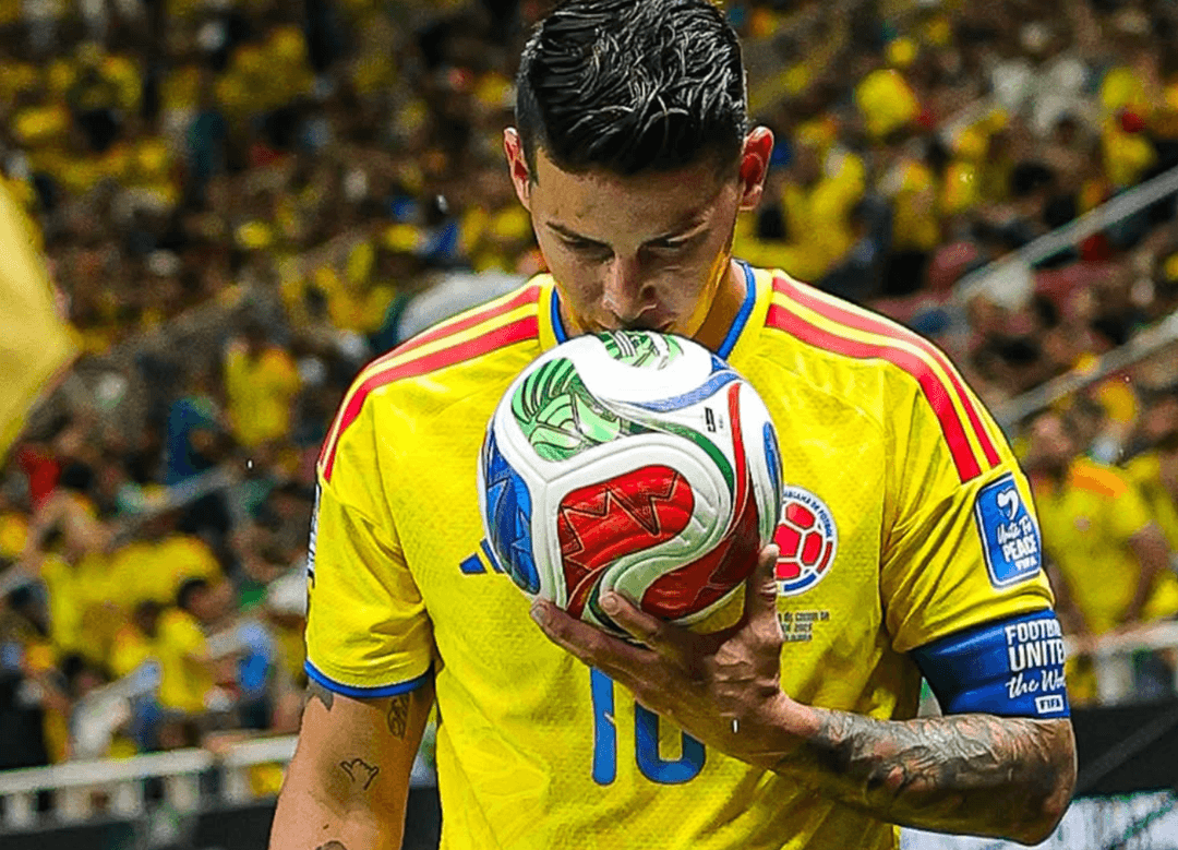James Rodríguez anuncia su retiro de la Selección de Colombia