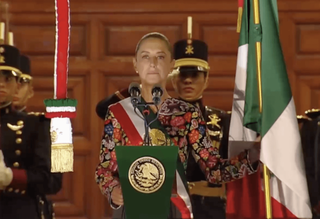 Claudia Sheinbaum dio su segundo Grito de Independencia en Zócalo