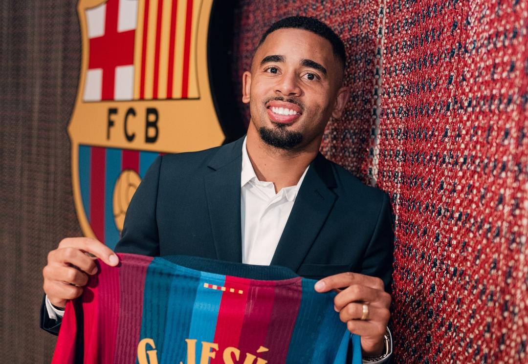 Gabriel Jesus es nuevo jugador del FC Barcelona
