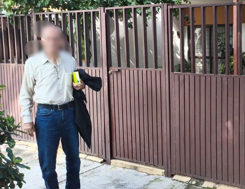 Guadalajara: Policía Vial auxilia a hombre de la tercera edad perdido