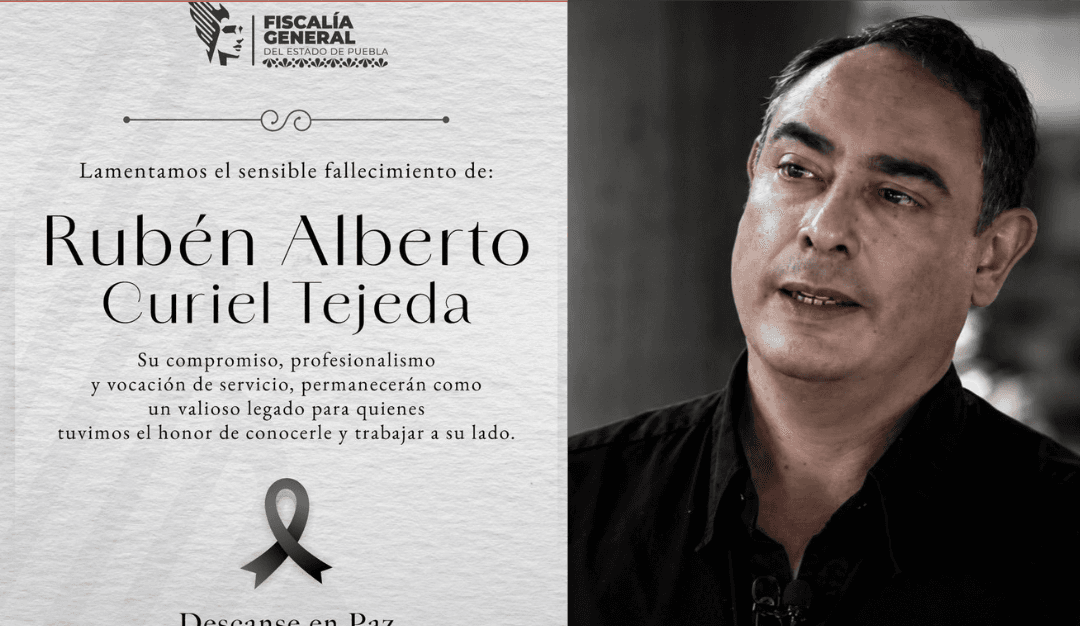 Puebla: Localizan sin vida a Rubén Alberto Curiel Tejeda