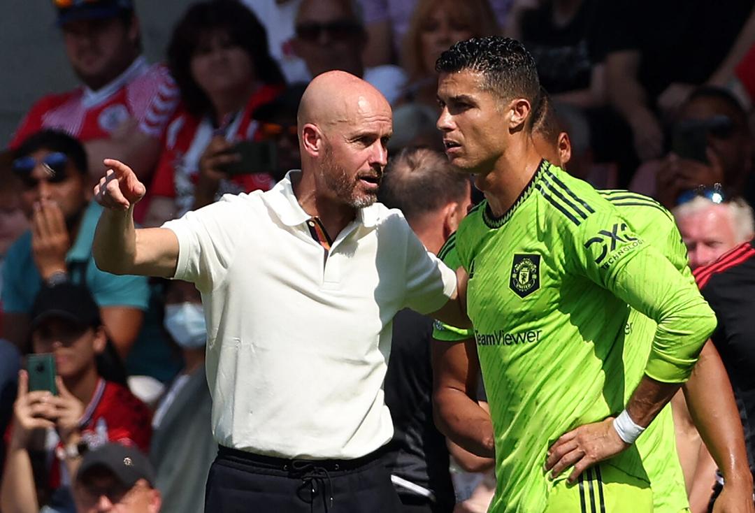 Erik ten Hag acusó a CR7 de haber decepcionado al equipo