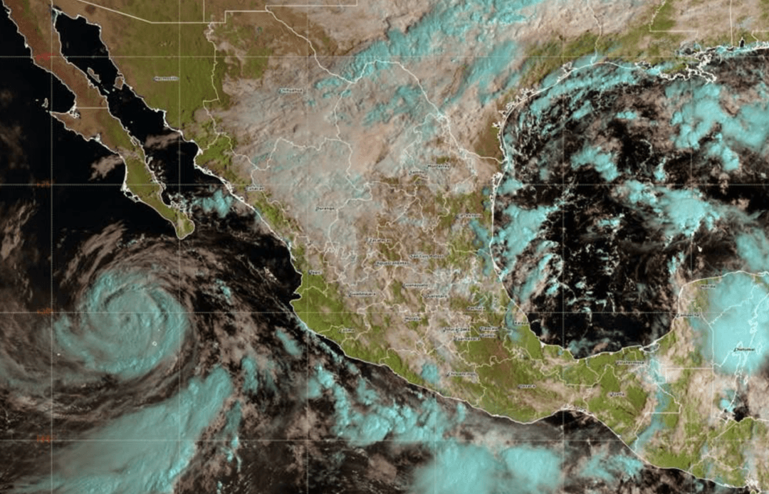 Huracán Rachel se degrada a categoría 1 en el Pacífico