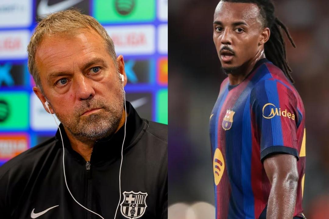 Flick confirma que Kounde no jugará ante el Real Madrid