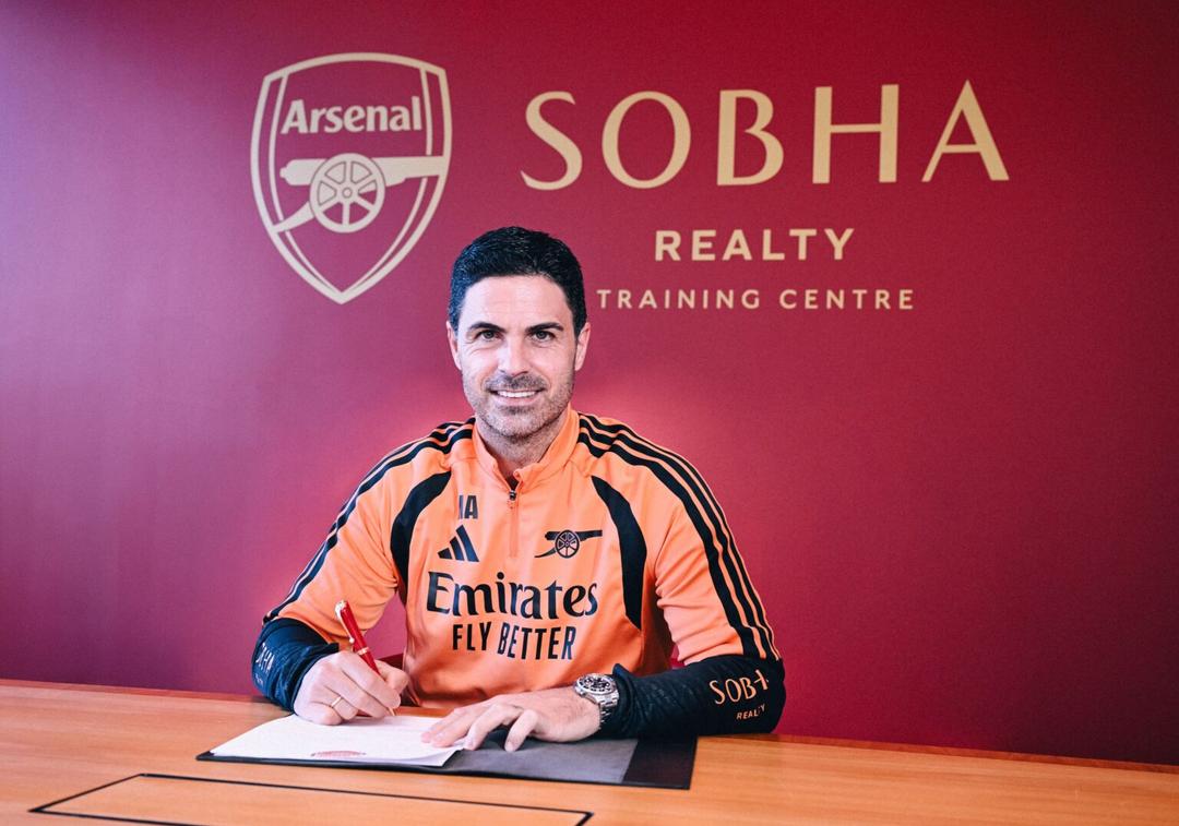 Arsenal: Arteta firma con los Gunners hasta 2030