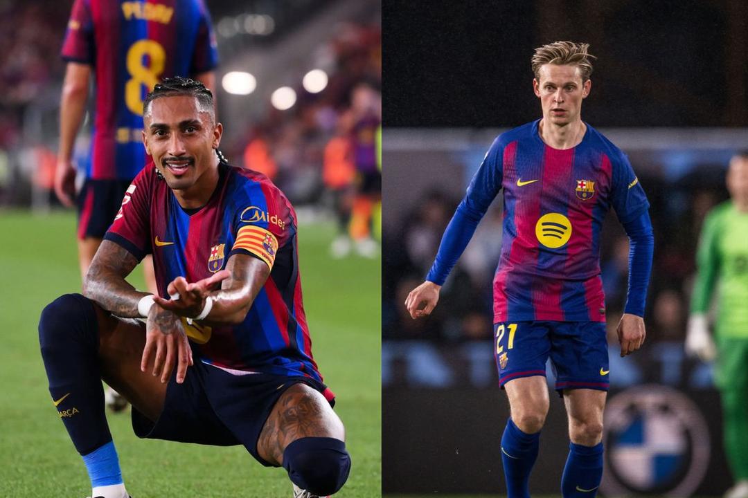 Hansi Flick confirma que Raphinha y De Jong ya están disponibles