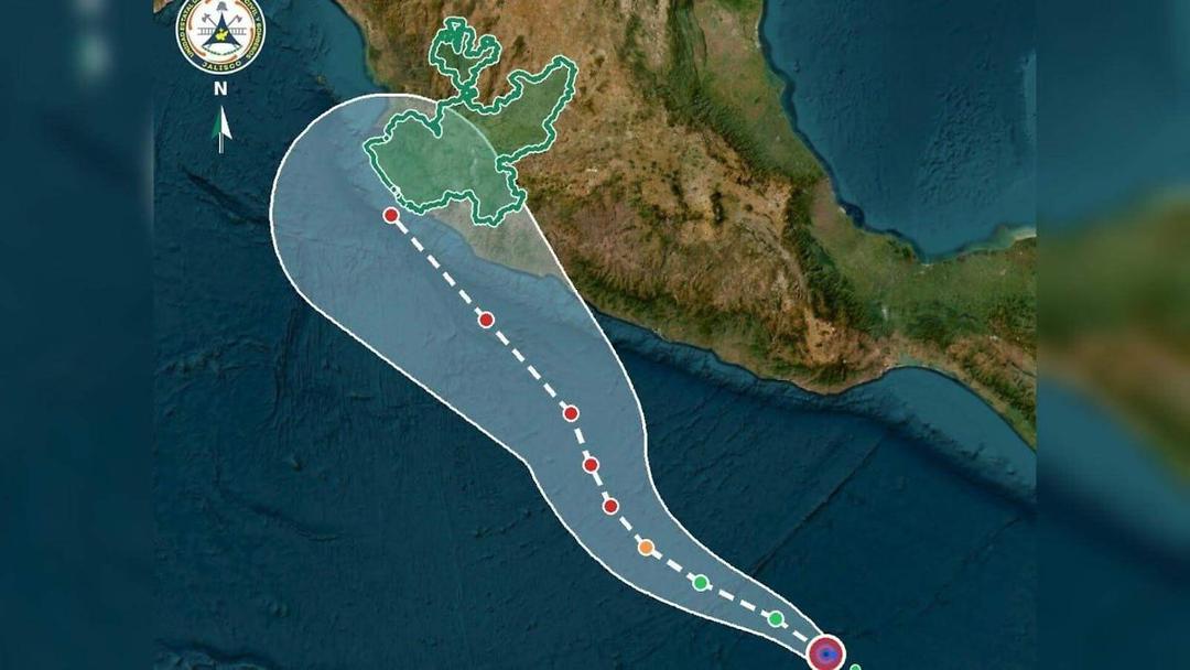 Tormenta tropical Trudy estaría cerca de convertirse en Huracán